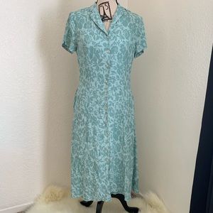 Eddie Bauer Button Down Dress Size Medium